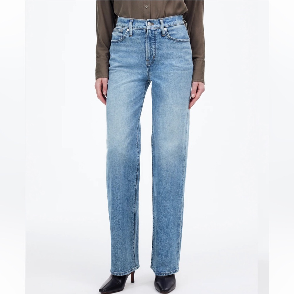 NWT Madewell The Petite Perfect Vintage Wide-Leg Jean 31P